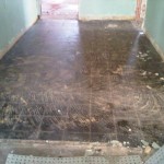 Floor tile removal